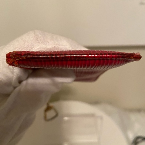 Louis Vuitton Red EPI Card Holder - Picture 6 of 10